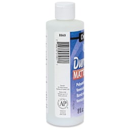 DecoArt Americana DuraClear Varnish - Matte, 8 oz side view