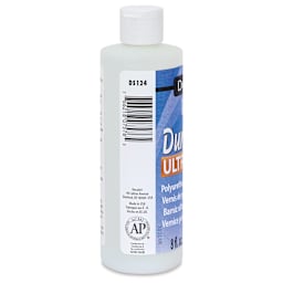 DecoArt Americana DuraClear Varnish - Ultra Matte, 8 oz side view