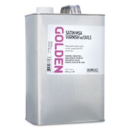Golden MSA Varnish with UVLS - Satin, 128 oz