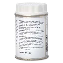 Golden MSA Varnish with UVLS - Matte, 4 oz side of can
