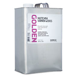 Golden MSA Varnish with UVLS - Matte, 128 oz
