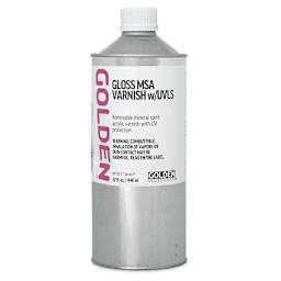 Golden MSA Varnish with UVLS - Gloss, 32 oz