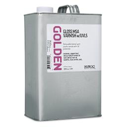 Golden MSA Varnish with UVLS - Gloss, 128 oz
