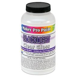 Smooth-On Maker Pro Blacklight Top-Coating Medium - Gloss, 16 oz