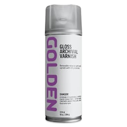 Golden MSA Archival Spray Varnish - Gloss, 10 oz
