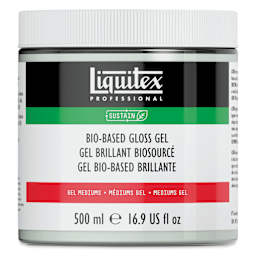 Liquitex Bio-Based Acrylic Gel Medium - Gloss Gel, 500 ml