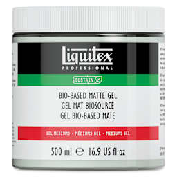 Liquitex Bio-Based Acrylic Gel Medium - Matte Gel, 500 ml