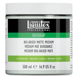 Liquitex Bio-Based Acrylic Fluid Medium - Matte Medium, 500 ml