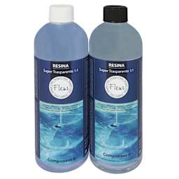Fleur Super Clear Resin - Resin and Hardener, 1.9 L