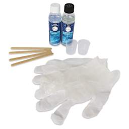 Fleur Super Clear Resin - Resin and Hardener Kit, 240 ml