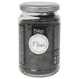 Fleur Terrazzo Effect Flakes - Onyx Black, 200 g