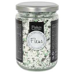 Fleur Terrazzo Effect Flakes - Green Jasper, 200 g