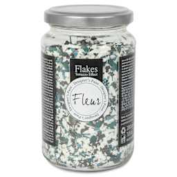 Fleur Terrazzo Effect Flakes - Brazilian Emerald, 200 g