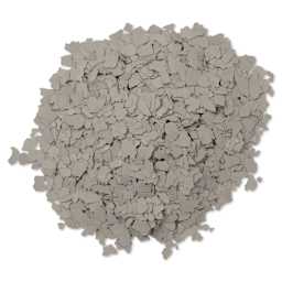 Fleur Terrazzo Effect Flakes - Taupe Quartz out of jar