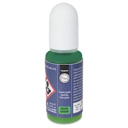 Fleur Epoxy Resin Liquid Dye - Neon Green, 10 ml