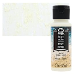 FolkArt Tintable Acrylic Glaze Medium, 2 oz bottle bottle and swatch