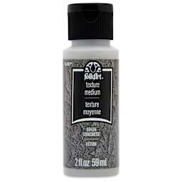 FolkArt Concrete Texture Acrylic Medium , 2 oz Bottle