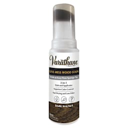 Varathane Less Mess Wood Stain - Dark Walnut, 4 oz