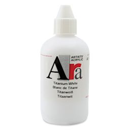 Ara Artists’ Acrylic Paint - Titanium White, 250 ml bottle