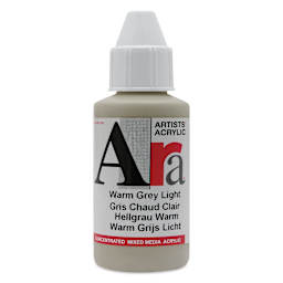 Ara Artists’ Acrylic Paint - Warm Grey Light, 100 ml bottle