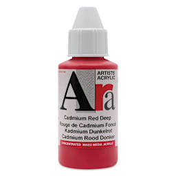 Ara Artists’ Acrylic Paint - Cadmium Red Deep, 100 ml