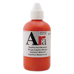Ara Artists’ Acrylic Paint - Naphthol Red Medium, 250 ml