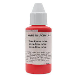 Ara Artists’ Acrylic Paint - Vermilion Extra, 100 ml bottle