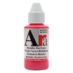 Ara Artists’ Acrylic Paint - Metallic Red Dark, 100 ml