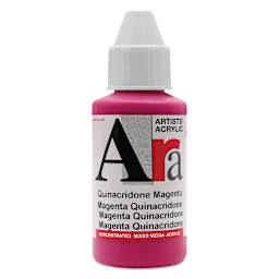 Ara Artists’ Acrylic Paint - Quinacridone Magenta, 100 ml bottle
