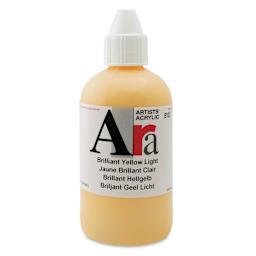 Ara Artists’ Acrylic Paint - Brilliant Yellow Light, 250 ml