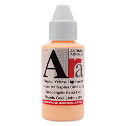 Ara Artists’ Acrylic Paint - Naples Yellow Light Extra, 100 ml bottle