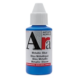 Ara Artists’ Acrylic Paint - Metallic Blue, 100 ml