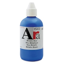 Ara Artists’ Acrylic Paint - Metallic Blue, 250 ml
