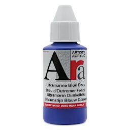 Ara Artists’ Acrylic Paint - Ultramarine Blue Deep, 100 ml bottle