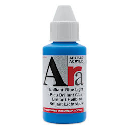 Ara Artists’ Acrylic Paint - Brilliant Blue Light, 100 ml