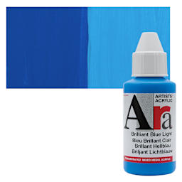 Ara Artists’ Acrylic Paint - Brilliant Blue Light, 100 ml