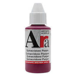 Ara Artists’ Acrylic Paint - Quinacridone Purple, 100 ml bottle