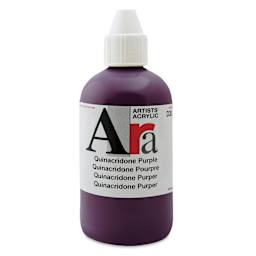 Ara Artists’ Acrylic Paint - Quinacridone Purple, 250 ml bottle