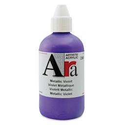 Ara Artists’ Acrylic Paint - Metallic Violet, 250 ml