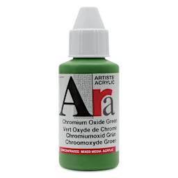Ara Artists’ Acrylic Paint - Chromium Oxide Green, 100 ml