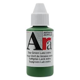 Ara Artists’ Acrylic Paint - Sap Green Lake Extra, 100 ml bottle