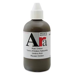 Ara Artists’ Acrylic Paint - Raw Umber, 250 ml bottle