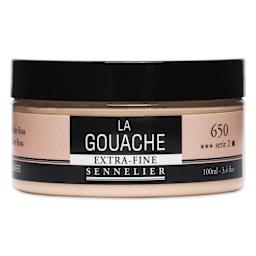 Sennelier Extra Fine Gouache - Rose Ochre, 100 ml Jar