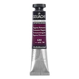 Sennelier Extra Fine Gouache - Permanent Magenta, 21 ml Tube