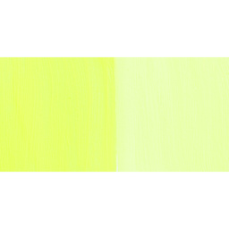 Sennelier Extra Fine Gouache - Fluorescent Yellow, swatch