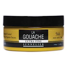 Sennelier Extra Fine Gouache - Naples Yellow Deep, 100 ml Jar