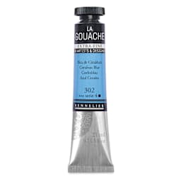 Sennelier Extra Fine Gouache - Cerulean Blue, 21 ml Tube