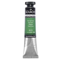 Sennelier Extra Fine Gouache - Sap Green, 21 ml Tube