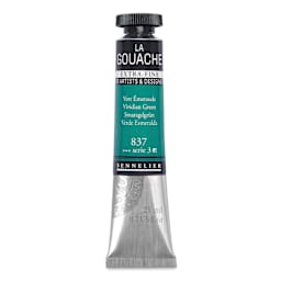 Sennelier Extra Fine Gouache - Viridian Green, 21 ml Tube