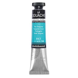 Sennelier Extra Fine Gouache - Turquoise Green, 21 ml Tube